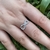 Anillo infinito en Plata 925 con cubics