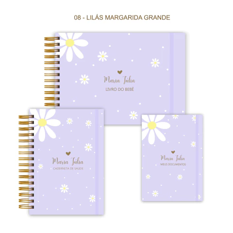 KIT MATERNIDADE COM CAIXA - MENINA - Bela  Arte Papelaria