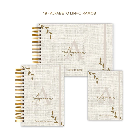 KIT MATERNIDADE PREMIUM COM CAIXA - MENINA - loja online