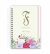 AGENDA DE ATENDIMENTO - Profissões floral - Bela  Arte Papelaria