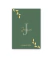 Álbum de fotos menino - Alfabeto verde e dourado ramos - comprar online