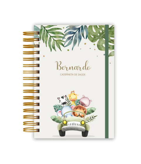 Caderneta de saúde Menino - Safari - comprar online