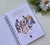 Caderneta+porta documento menina - Circulo Floral - comprar online