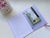 Imagem do Caderneta+porta documento menina - Rosa floral 4