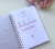 Caderneta+porta documento menina - Clássico rosa com coração na internet