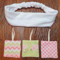 Kit Ecopads com Tiara - Atoalhado - comprar online