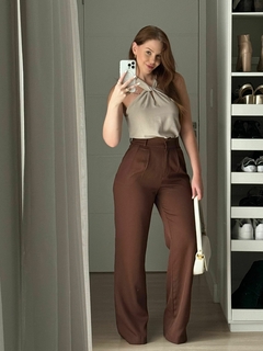 CALÇA VALLEY MARROM - loja online