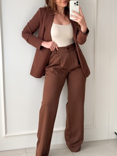 BLAZER GIO MARROM - AURA STORE