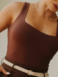 BODY AYLA MARROM ESCURO na internet