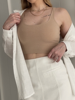CROPPED BISBEE NUDE - comprar online