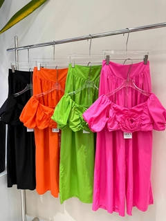 conjunto de calça e cropped #6170 - miya fashion