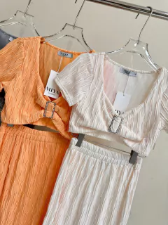 conjunto de saia longa #6209 na internet