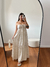 VESTIDO LAGUNA LISTRAS BEGE - comprar online