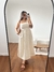 VESTIDO CELINE LINHO CRU