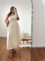VESTIDO CELINE LINHO CRU - loja online
