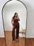 CONJUNTO VENEZA MARROM na internet