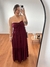 VESTIDO LAGUNA VINHO