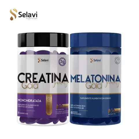 CREATINA GUMMY + MELATONINA GUMMY
