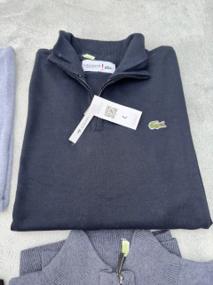 Imagen de SWEATER HILO MEDIO CIERRE LACOSTE