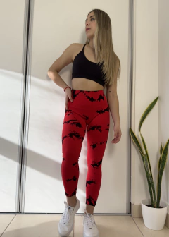 CALZA SEAMLESS BATIK ROJA