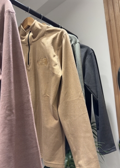 BUZO POLAR MEDIO CIERRE TNF UNISEX en internet