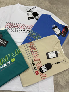 Imagen de REMERA ALGODON I RUN 038 UNISEX