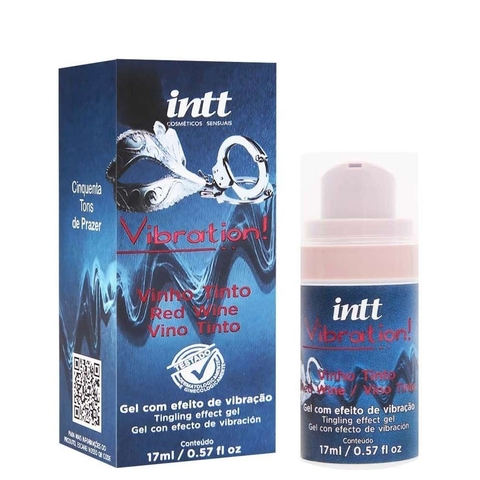 VIBRATION 50 TONS DE PRAZER 17G INTT VINHO TINTO