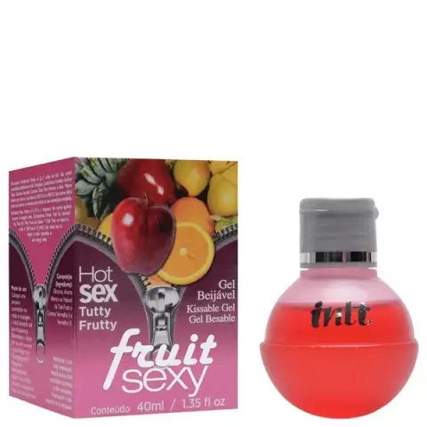 FRUIT SEXY HOT GEL COMESTÍVEL TUTTI FRUTTI 40ML