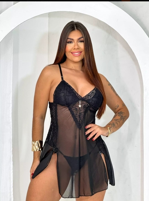 Camisola Tule Pérola