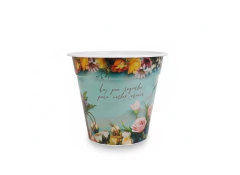 Maceta decorada N°18 - comprar online