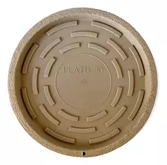 Plato para maceta rotomoldeada