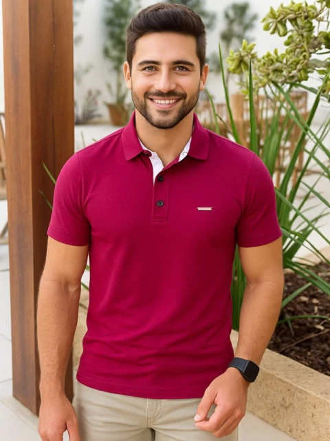 Camisa Gola-Polo PREMIER 100% Algodão