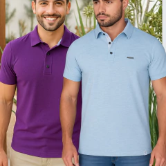 Camisa Gola-Polo PREMIER 100% Algodão