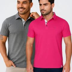 Camisa Gola-Polo PREMIER 100% Algodão - Lendary