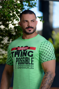 CAMISETA LDY "NOTHING IMPOSSIBLE" na internet