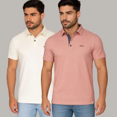 Camisa Gola-Polo PREMIER 100% Algodão - Lendary