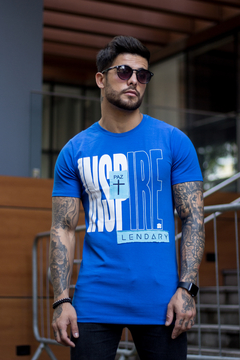 Camiseta Gola O "Inspire a Paz" - comprar online