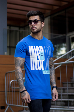 Camiseta Gola O "Inspire a Paz" na internet