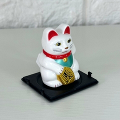 Gato da Boa Sorte e Fortuna 6,5cm - Maneki Neko - MARA ROCHA DECORAÇÃO