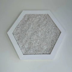 Jardim Zen Hexágonal em MDF Branco - 20cm na internet