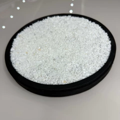 Jardim Zen Redondo – Madeira Teca Preta com Cascalhos Brancos - 22cm - comprar online