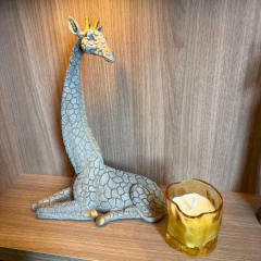 VELA AROMÁTICA NO COPO ELEGANCE AMARELO 8X8CM - Doce Serenidade - comprar online