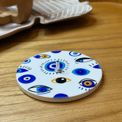 Incensário em Resina Olhos da Proteção – 10,5cm - loja online