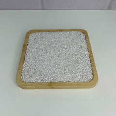 Jardim Zen Quadrado em Bambu - 17cm - loja online