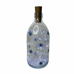 Garrafa de Vidro 500ml com LED - Olhos Gregos - comprar online