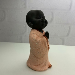 Buda em Resina 16cm Sereno - Coral - loja online