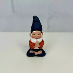 Gnomo da Sorte em Gesso 10cm - Azul e Vermelho - comprar online