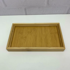 Base Retangular em Bambu - 22x13cm na internet