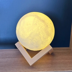 Luminária Lua Cheia - Iluminação Aconchegante