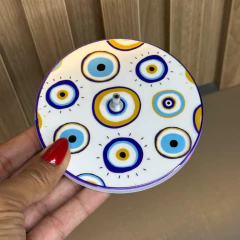 Incensário em Resina Olhos da Proteção – 10,5cm - comprar online